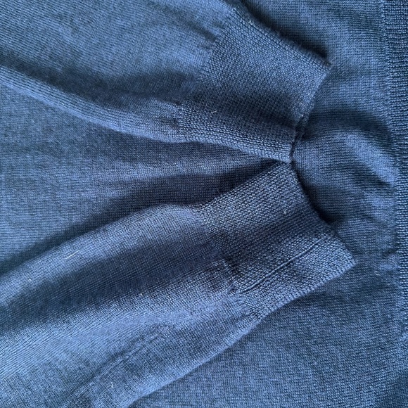 Sequined front merino wool cardigan. - Picture 10 of 15